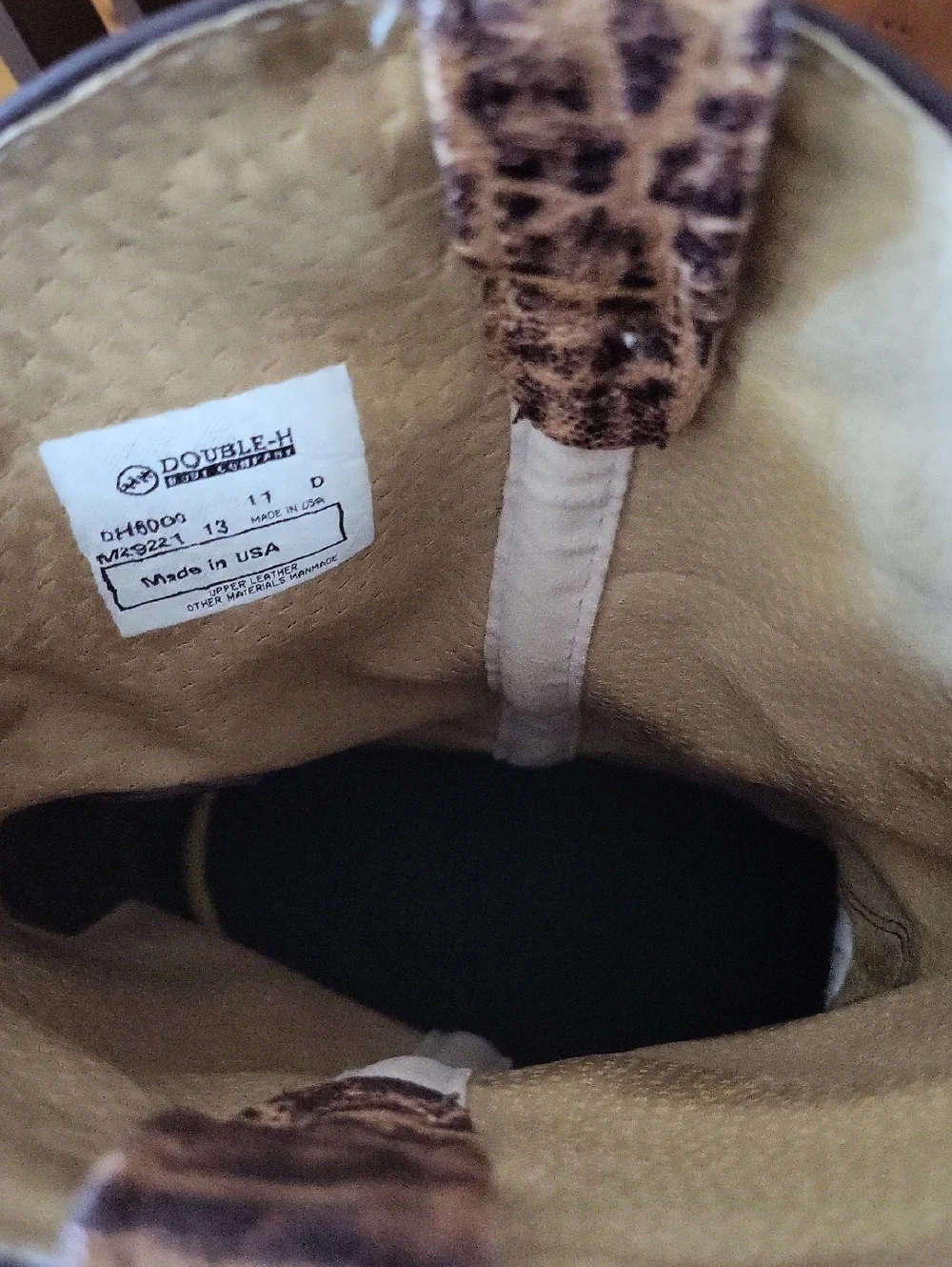 Double H Boot Company Elephant Men's Boot - Picture 3 of 6